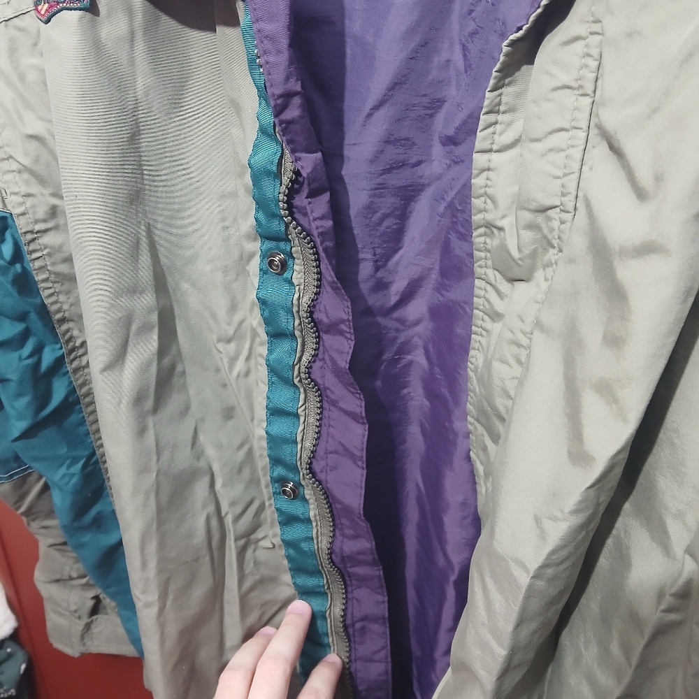 Vintage Colorblock Jacket - Picture 9 of 14